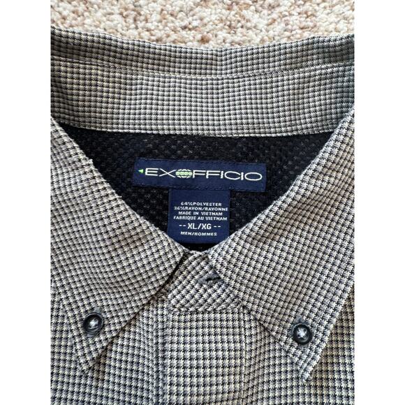 ExOfficio men's long sleeve, button down shirt, XL; Breathable; Hiking; Travel - Picture 3 of 10